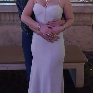 Gorgeous Vera Wang Tulip Gown Gown, Tan, Sz 6